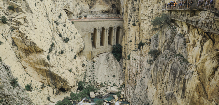 caminito del rey from benalmadena